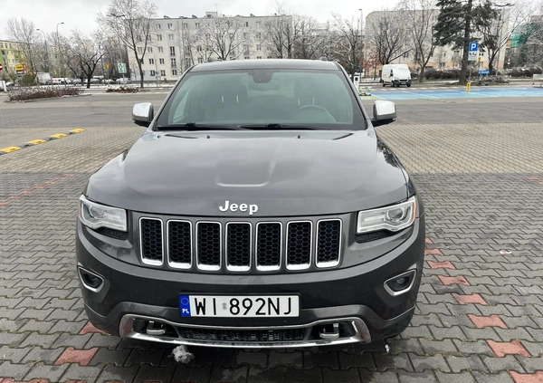 Jeep Grand Cherokee cena 111500 przebieg: 90108, rok produkcji 2016 z Warszawa małe 232